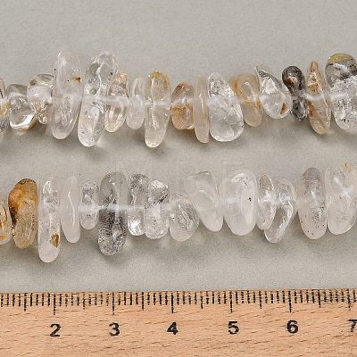 Natural Herkimer Diamond Beads Strands GG-CBAC61B-C08-01-1
