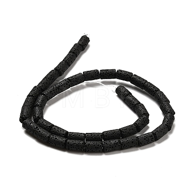 Natural Lava Rock Beads Strands G-L586-E01-13-1