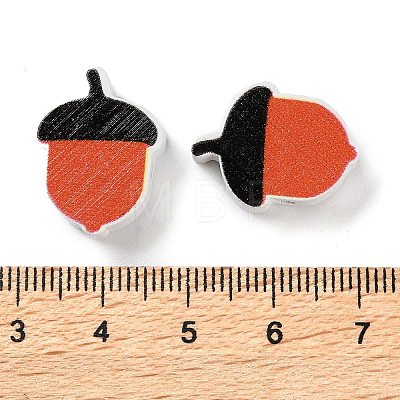 Printed Wood Beads WOOD-Z002-01E-1