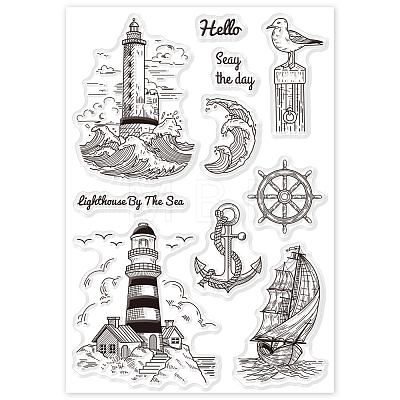 Custom PVC Plastic Clear Stamps DIY-WH0448-0240-1