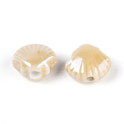 Handmade Porcelain Beads PORC-Q002-01G-01-1