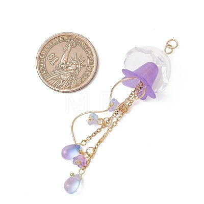 Acrylic Pendants PALLOY-JF05174-1