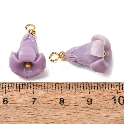 Dyed Synthetic Coral Pendants GG-CBAC295-02G-05-1