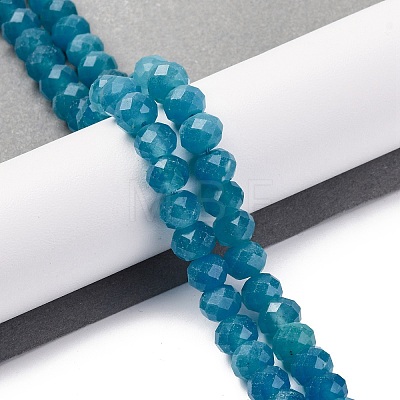 Natural Amazonite Dyed Beads Strands G-K380-A03-01-1