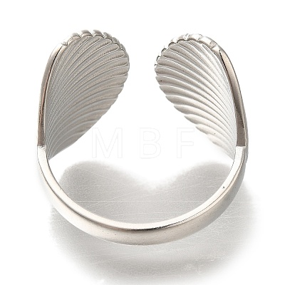 304 Stainless Steel Cuff Rings RJEW-Z074-15P-1