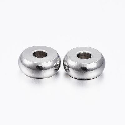 201 Stainless Steel Spacer Beads STAS-H376-44-1