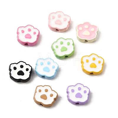 Baking Paint Alloy Enamel Beads FIND-G092-01B-1