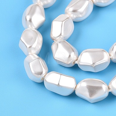 Transparent Spray Painted Glass Beads Strands GLAA-N001-29-1