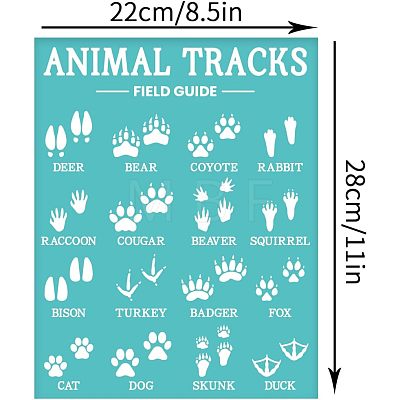 Self-Adhesive Silk Screen Printing Stencil DIY-WH0338-097-1