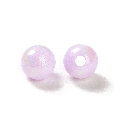 Opaque Acrylic Beads OACR-Z016-01B-03-1