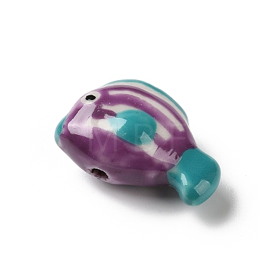 Handmade Porcelain Beads PORC-Z006-02C-1