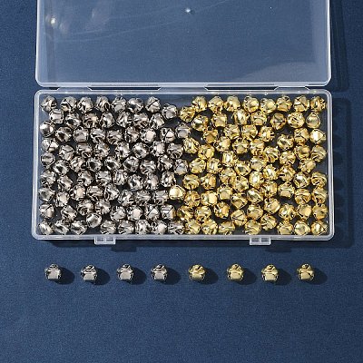 200Pcs 2 Colors Iron Bell Charms IFIN-FS0001-53-1