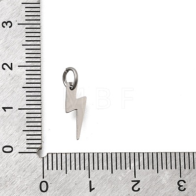 304 Stainless Steel Pendants STAS-CJC0003-12P-01-1