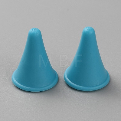 Synthetic Rubber Knitting Needle Point Protectors FIND-WH0420-30D-02-1