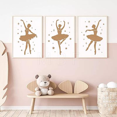 PET Hollow Out Drawing Painting Stencils DIY-WH0406-0002-1