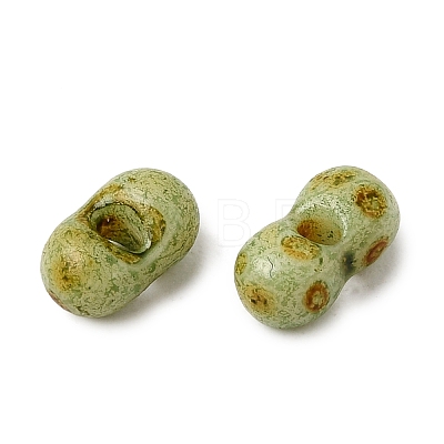 Opaque Glass Beads GL-CBA31A4-02E-1