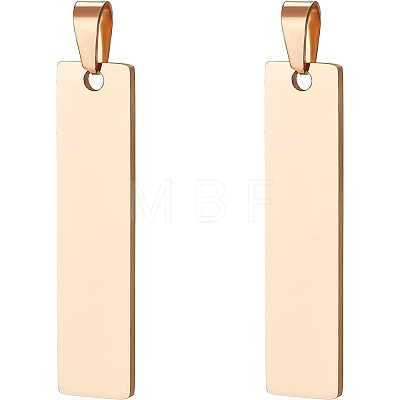 10Pcs 304 Stainless Steel Pendants STAS-BC0003-27A-1