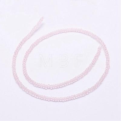 Transparent Glass Beads Strands EGLA-K010-A03-1