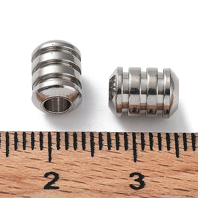 303 Stainless Steel Beads STAS-Q302-27A-P-1
