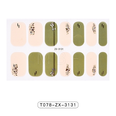 Full Cover Nail Stickers MRMJ-T078-ZX-3131-1