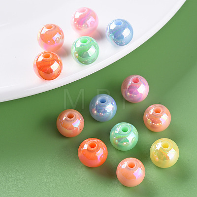 Opaque Acrylic Beads MACR-S370-D10mm-M1-1