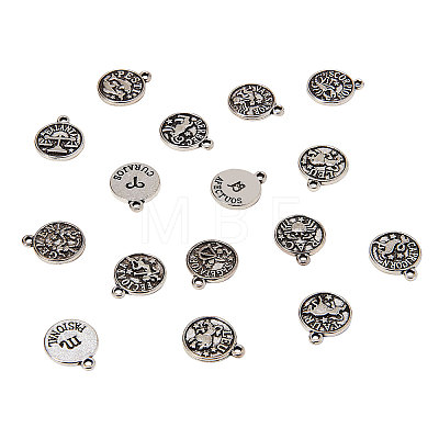 Tibetan Style Alloy Charms TIBE-CJ0001-05-1