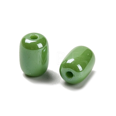 Opaque Glass Beads GLAA-Z012-01G-1