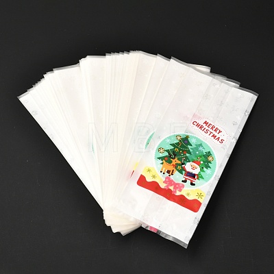 Christmas Theme Rectangle Paper Candy Bags CARB-G006-02A-1