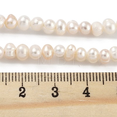 Natural Cultured Freshwater Pearl Beads Strands PEAR-C003-05A-1