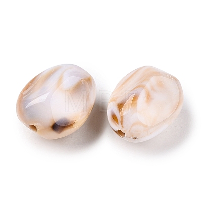 Opaque Acrylic Beads OACR-N137-36B-1