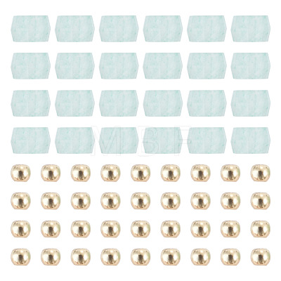 50Pcs Natural Green Aventurine Beads G-TAD0001-15B-1