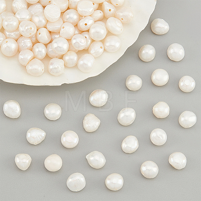  2 Strands Natural Cultured Freshwater Pearl Beads Strands PEAR-NB0001-79-1