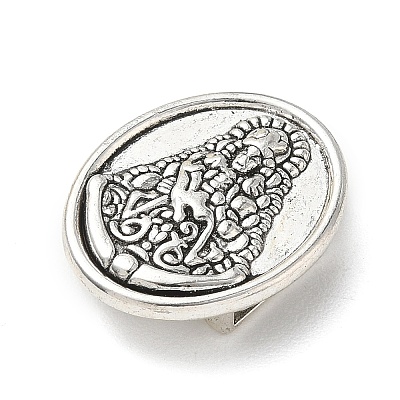 Alloy Slide Charms FIND-E051-11AS-1