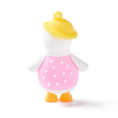 PVC Cartoon Duck Doll Pendants KY-C008-05-1