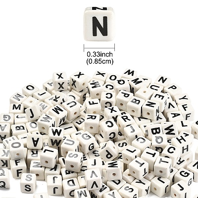 20Pcs Porcelain Beads PORC-FS0001-08F-1