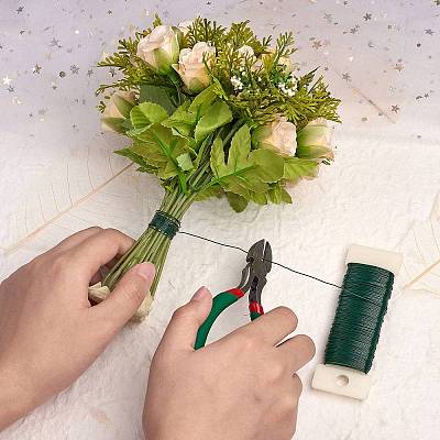DIY Decorative Artificial Flower Making Kit DIY-SZ0008-63-1