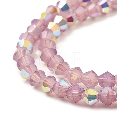 Baking Painted Glass Beads Strands DGLA-F029-J2mm-A02-1