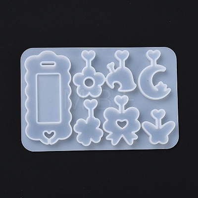 DIY Pendant Silicone Molds DIY-B035-04-1