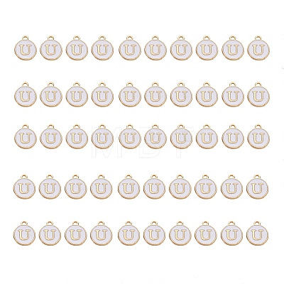 Golden Plated Alloy Charms ENAM-SZ0001-25A-U-1