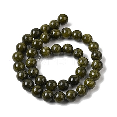 Round Gemstone Beads SNOW-10D-1