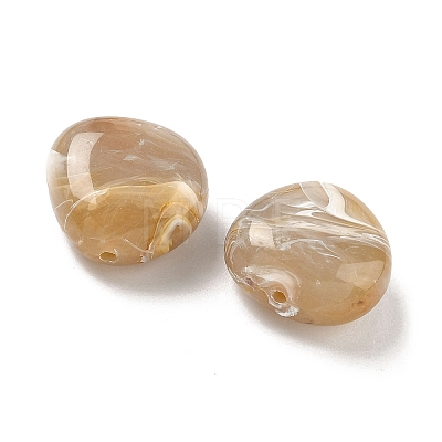 Acrylic Imitation Gemstone Beads MACR-K359-74B-1