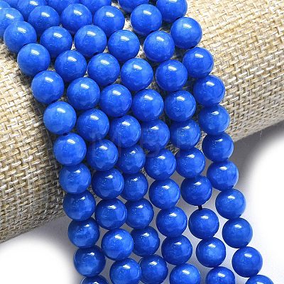 Natural Malaysia Jade Beads Strands G-L645-A01-8mm-13-1