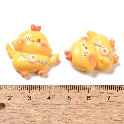 Opaque Resin Decoden Cabochons RESI-R448-08-1