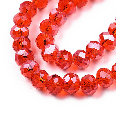 Electroplate Glass Beads Strands LS-EGLA-A034-T2mm-A27-1