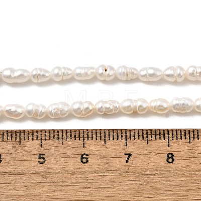 Natural Cultured Freshwater Pearl Beads Strands PEAR-I007-01M-01A-1