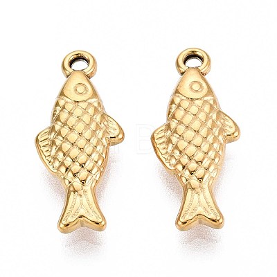 304 Stainless Steel Pendants STAS-T067-57G-1
