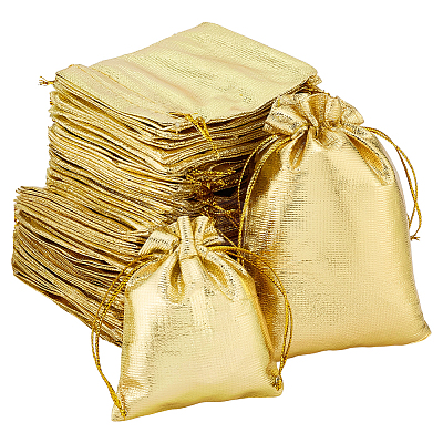 100Pcs 2 Styles Organza Drawstring Bags OP-PH0001-42-1