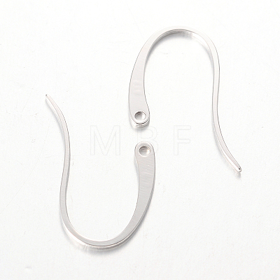 Platinum Plated Sterling Silver Earring Hooks X-H748-P-1