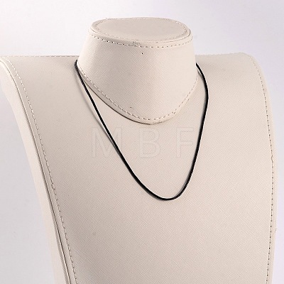 Mixed Size DIY Waxed Cord Necklace Making NJEW-JN01530-1