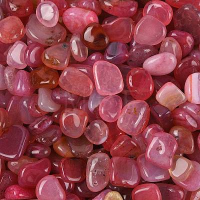 Dyed & Heated Natural Agate Beads G-J402-04D-05-1